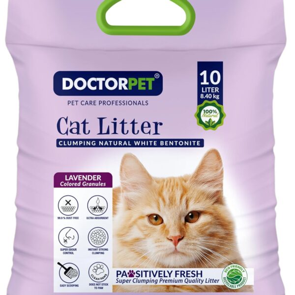 Doctor Pet Cat Litter-Lavender-10L