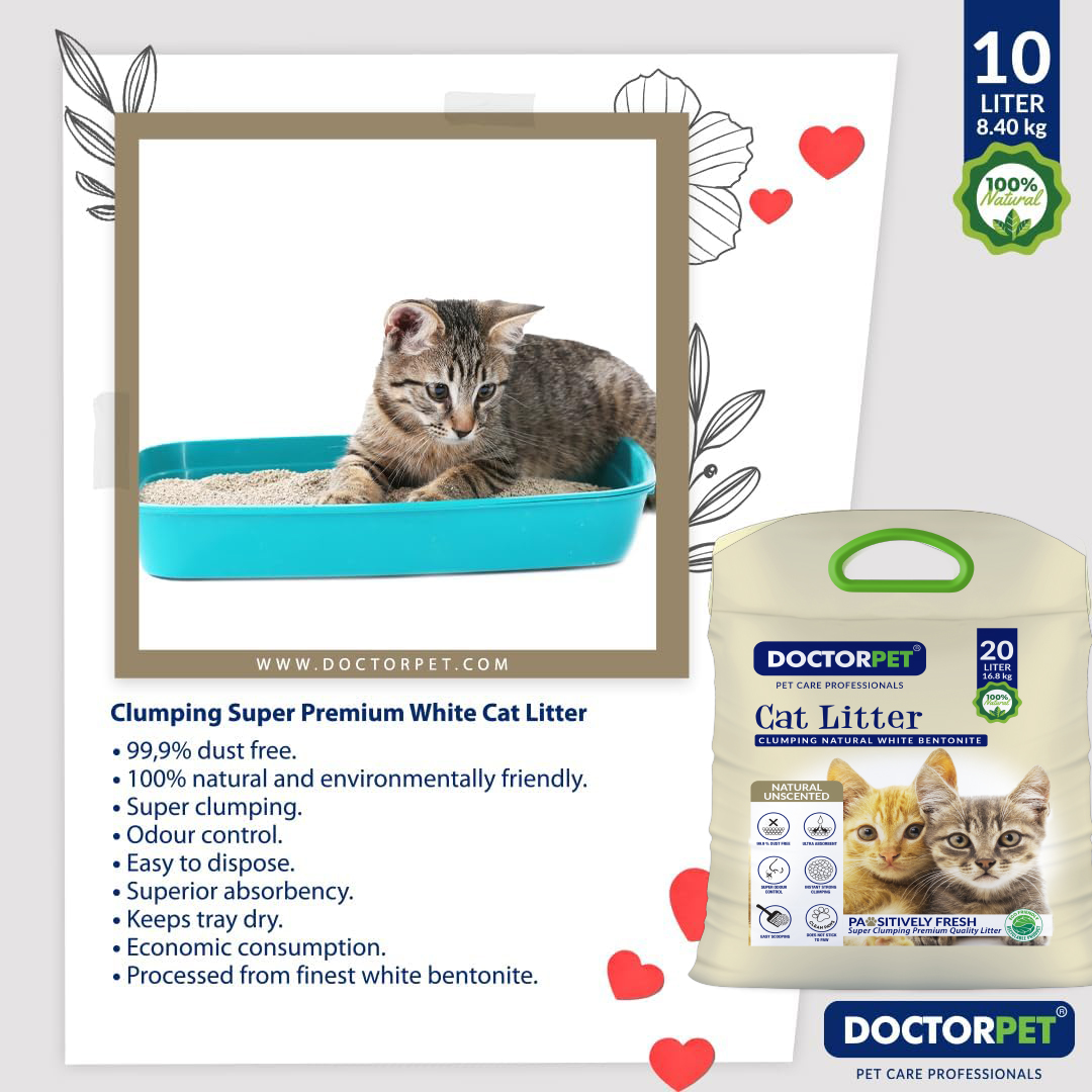Doctor Pet Cat Litter – Unscented - 20L - Image 7