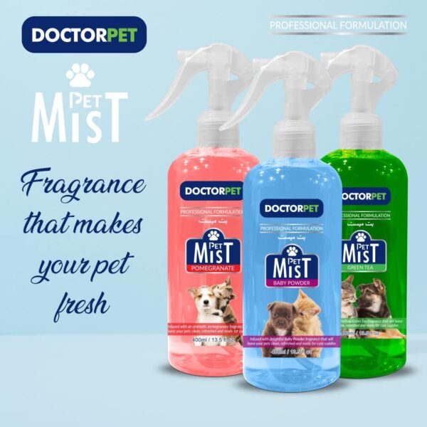 Doctor Pet Baby Powder Fragrance-Mist Cologne-400ML