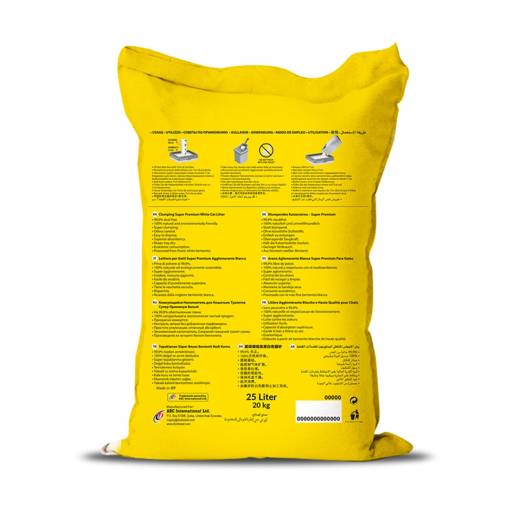 Doctor Pet Cat Litter – Lemon - 25L - Image 7