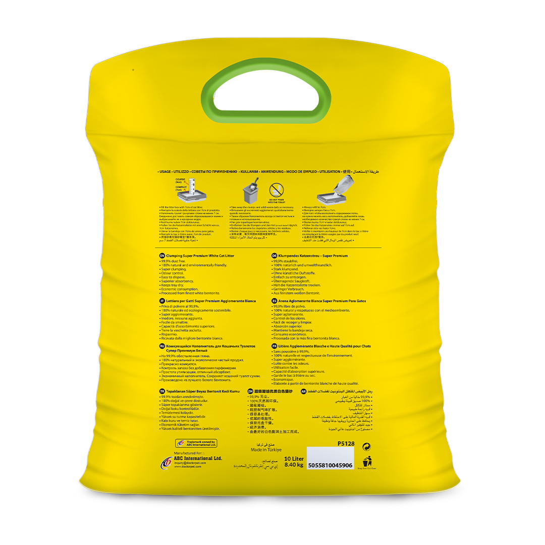Doctor Pet Cat Litter - Lemon - 10L - Image 7