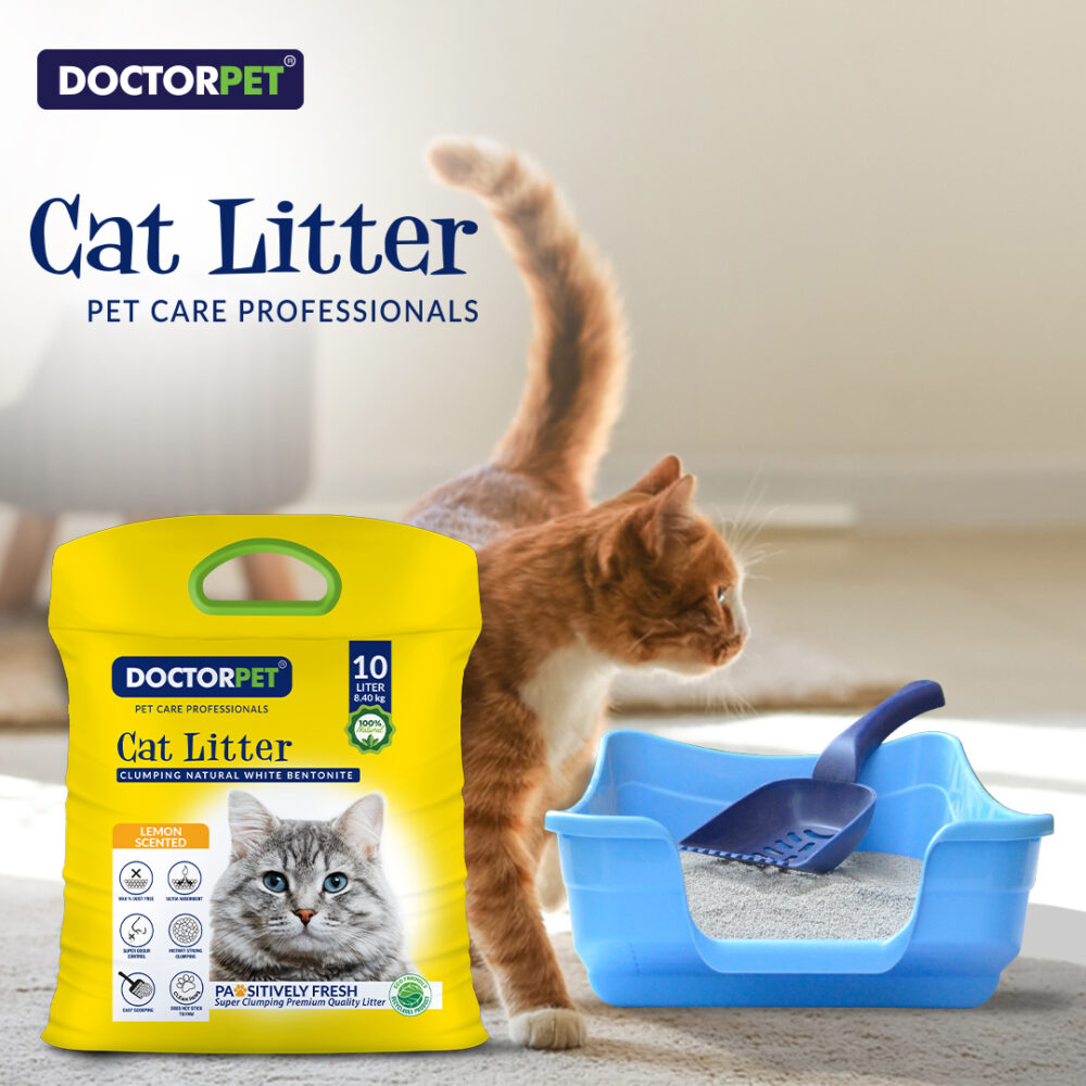 Doctor Pet Cat Litter - Lemon - 10L - Image 8