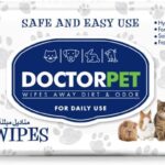 Dr Pet Doctor Pet Wipes for Cats and Dogs 56 Sheets, X-Large