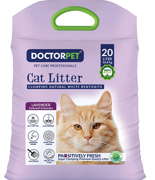 Doctor Pet Cat Litter Lavender 20L –