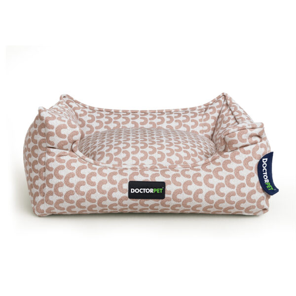 Doctor Pet Block Rectangle Pet Bed Medium - Pink -