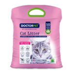 Doctor Pet Baby Powder Scented Clumping Cat Litter 10L –