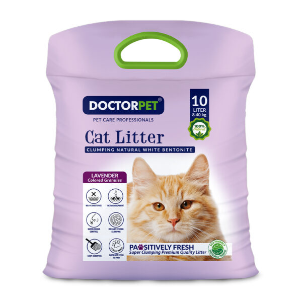 Doctor Pet Cat Litter Lavender 10L –
