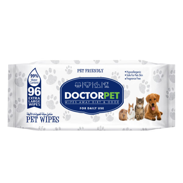 Doctor Pet Wipes 96's –