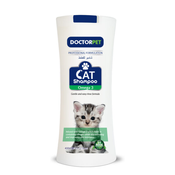 Doctor Pet Cat Shampoo Omega-3 400 ML –