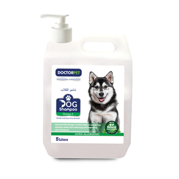 Doctor Pet Dog Shampoo Omega-3-5 Liters –