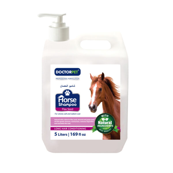 Doctor Pet Horse Shampoo Flax Seed 5 Liters –