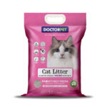 Doctor Pet Baby Powder Scented Clumping Cat Litter 10L