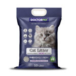 Doctor Pet Lavender Scented Clumping Cat Litter 10L