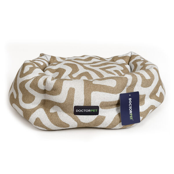 Doctor Pet Pumpkin Dog Bed Small - Brown -