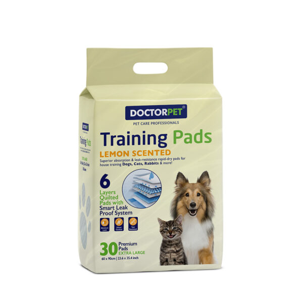 Doctor Pet Training Pads Lemon 30's (60x90cm) –