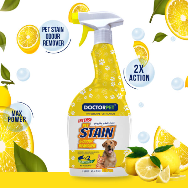 Doctor Pet Stain and Odour Remover Citrus 750ML –