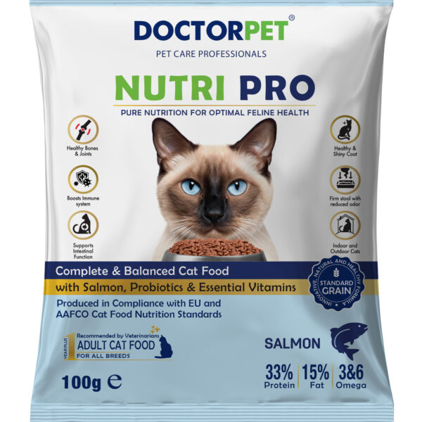Doctorpet Nutri Pro Cat Adult Salmon 33/15 100 Gr